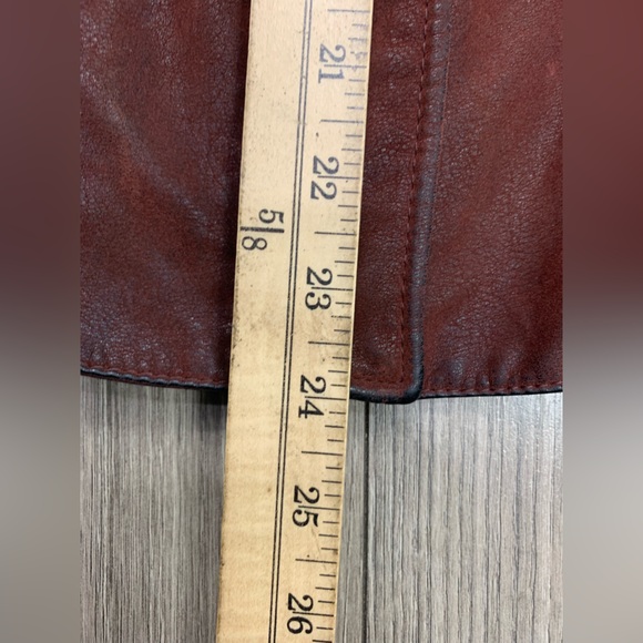 Free People Women Cool & Clean‎ Moto Jacket Vegan Faux Suede Size 8 - Picture 4 of 12